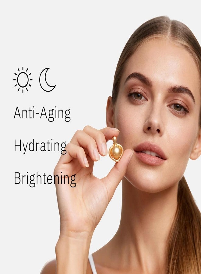 HKH Retinol + HPR Serum Capsules for Face - Anti-Aging Skincare Night Serum with Peptides - Smooths Fine Lines & Wrinkles - Firms & Tightens Skin - Gentle Formula & Non-Greasy - 28 Capsules - Image 5
